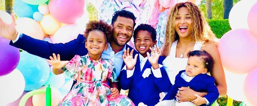 Ciara and Russell Wilson Celebrate Win's First Easter: Video