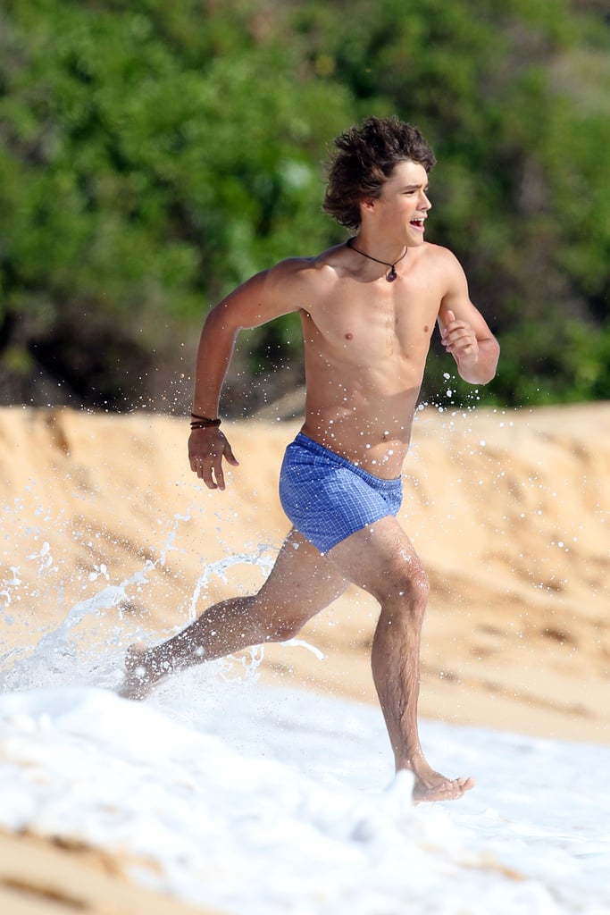 Two Hot Pictures Of Brenton Thwaites Popsugar Celebrity Photo 3