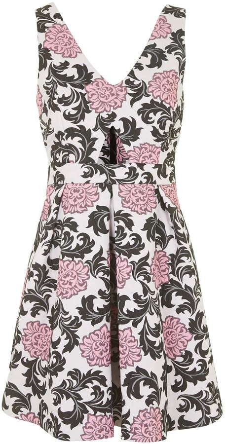 Topshop Flower Jacquard Dress ($135)
