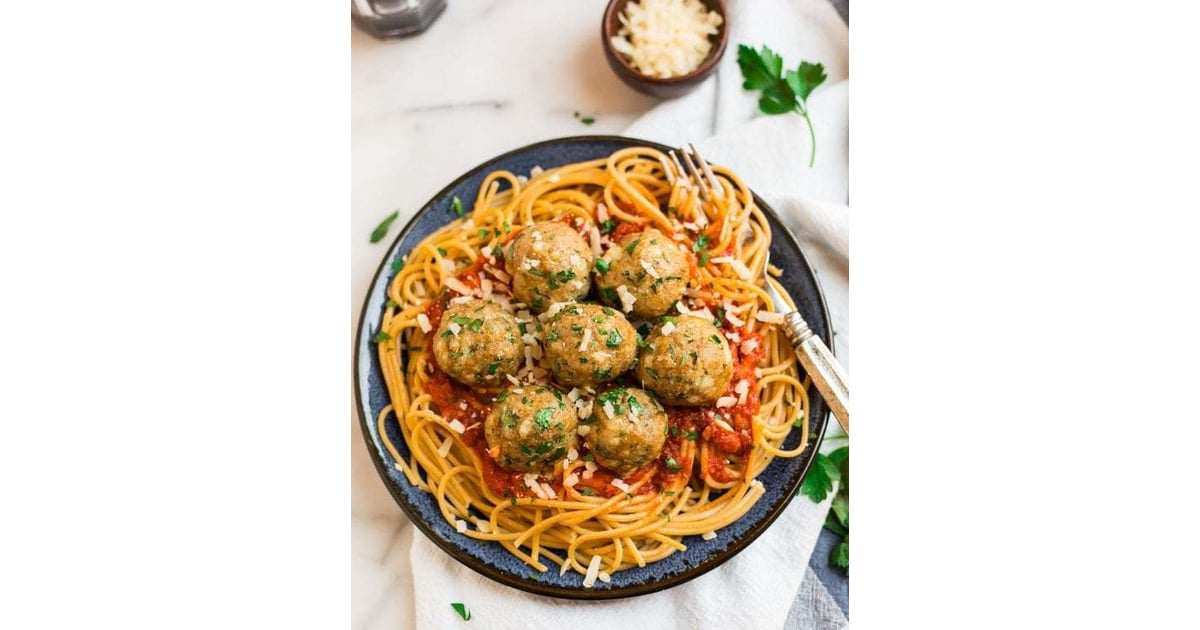 Baked Turkey Meatballs Quick Recipes For Weight Loss POPSUGAR