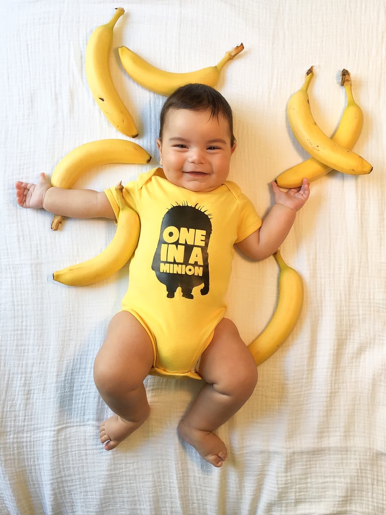 Mom's Weekly Photo Shoot of Punny Onesies