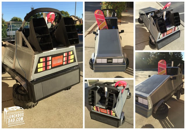 Back to the Future DIY DeLorean Stroller