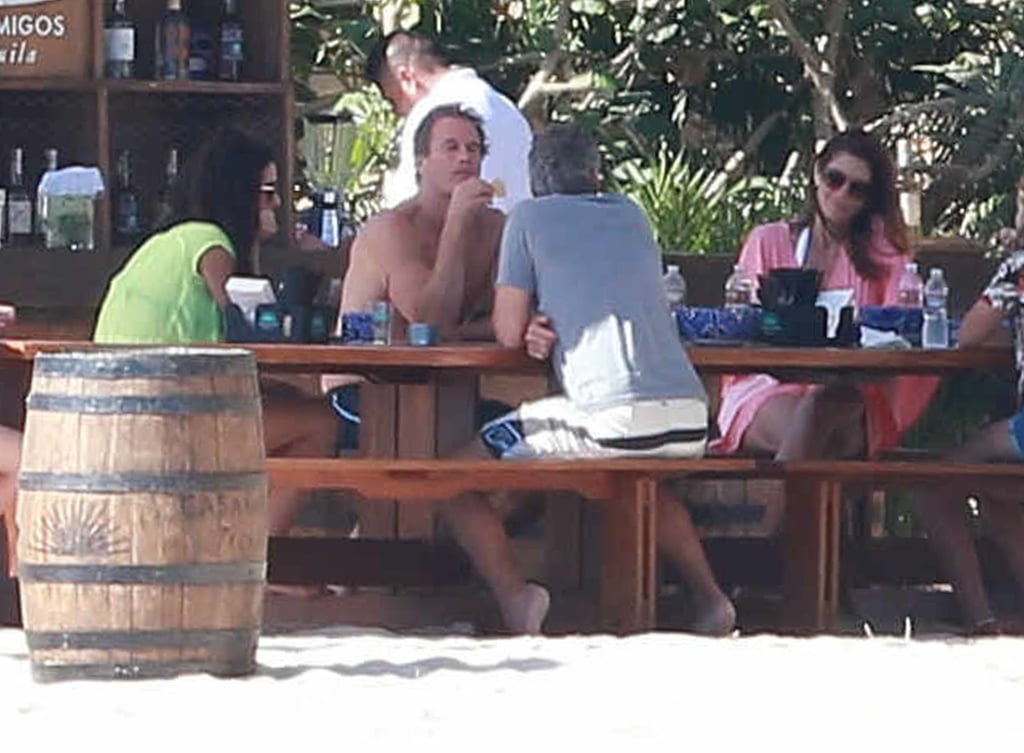George Clooney and Amal Alamuddin in Mexico