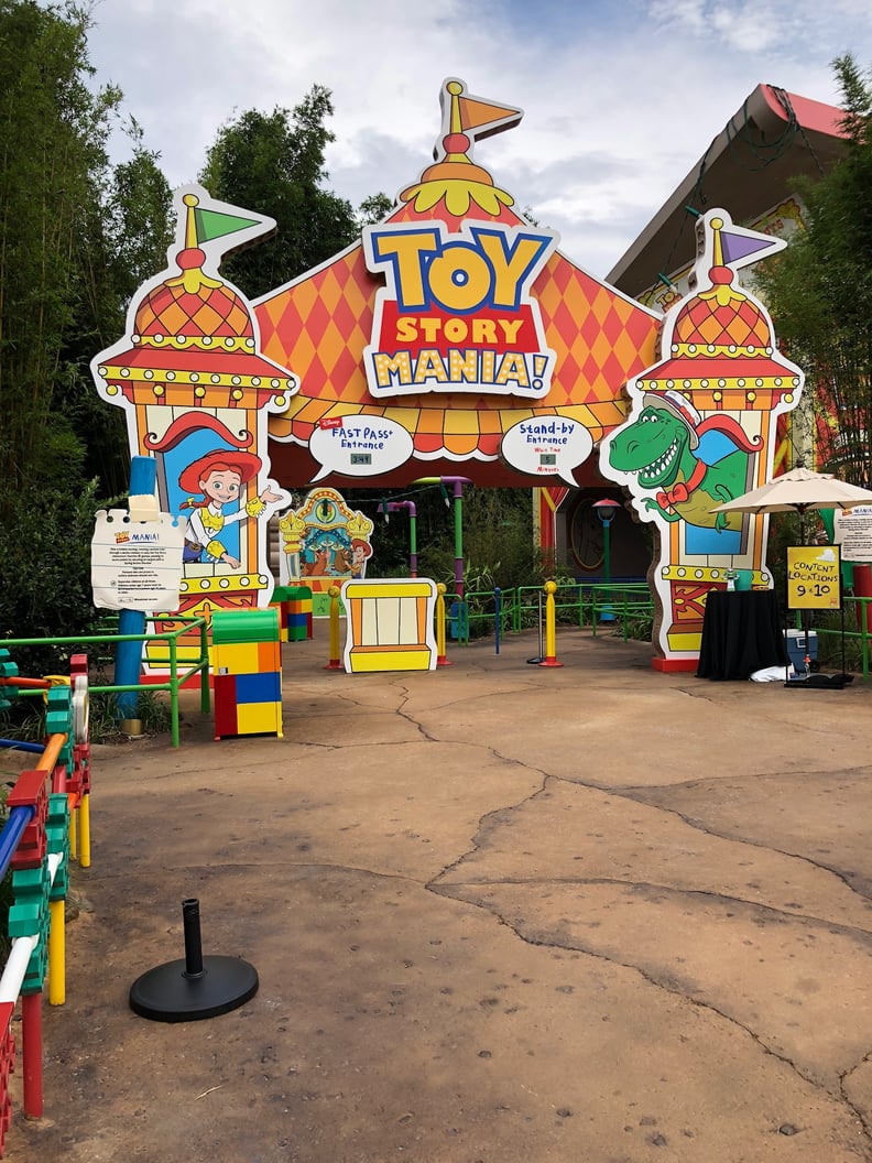Challenge your family at Toy Story Mania.