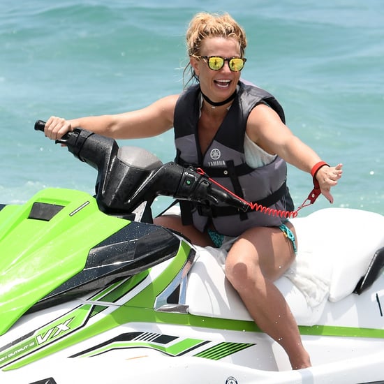 Britney Spears Jet Skiing in Miami Pictures June 2018