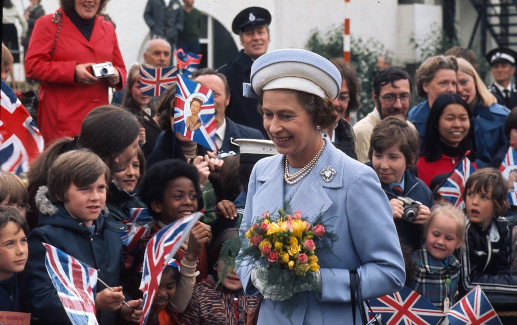 Pictures of Queen Elizabeth II's Silver Jubilee