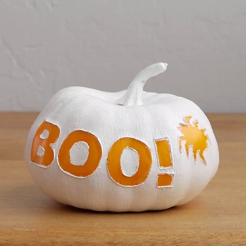 Painted Dollar Store Pumpkin