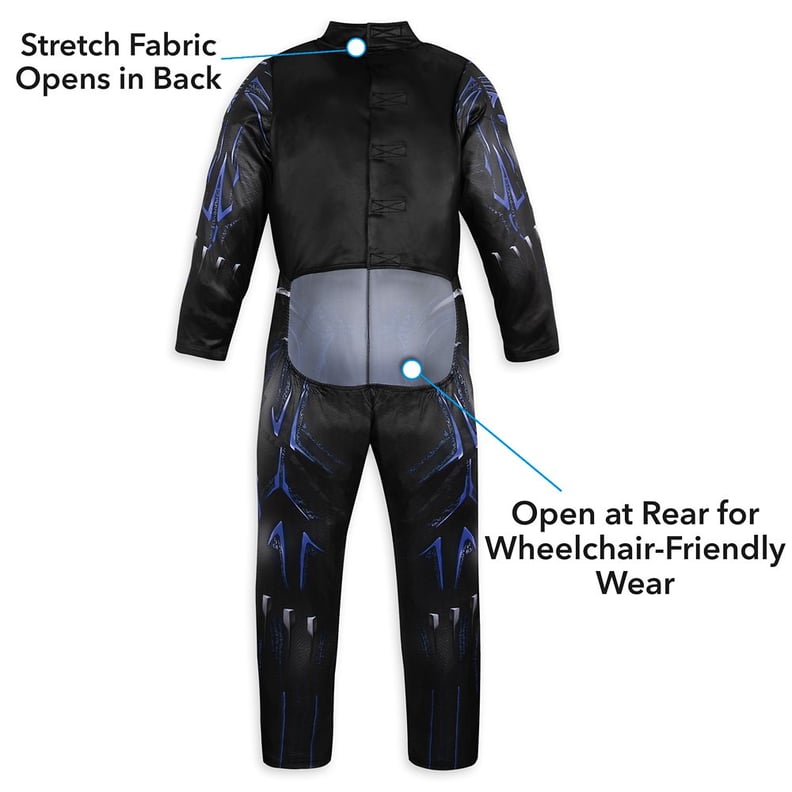 Black Panther Light-Up Adaptive Costume For Kids