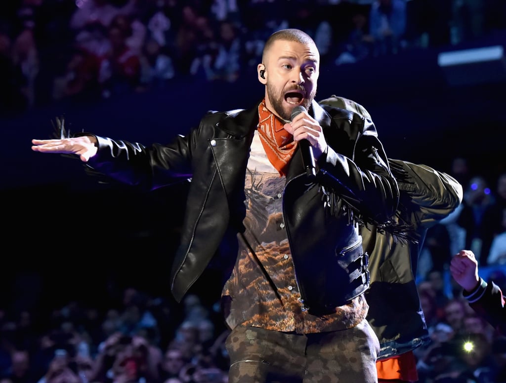 Justin Timberlake Super Bowl Halftime Show Pictures 2018