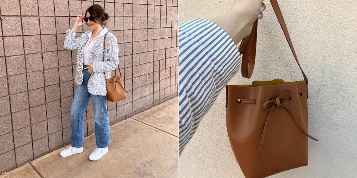 Mansur Gavriel drawstring bucket bag review – Bay Area Fashionista