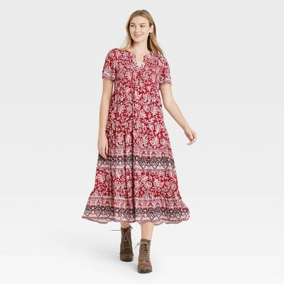 Knox Rose Women's Short Sleeve Dress, 23 Colourful Target Dresses, Because  We Can't Be the Only Ones Counting the Days to Spring