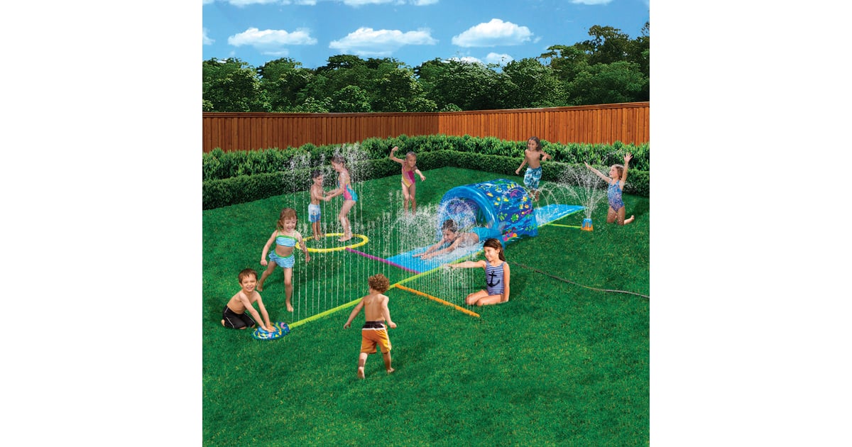 Banzai Splash N Slide Sprinkler Park Yard Sprinklers Have