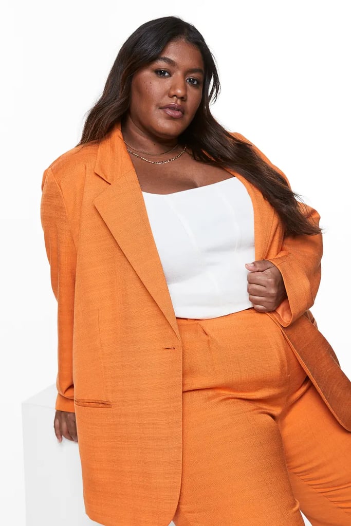 A Bold Blazer: H&M Single-Breasted Jacket