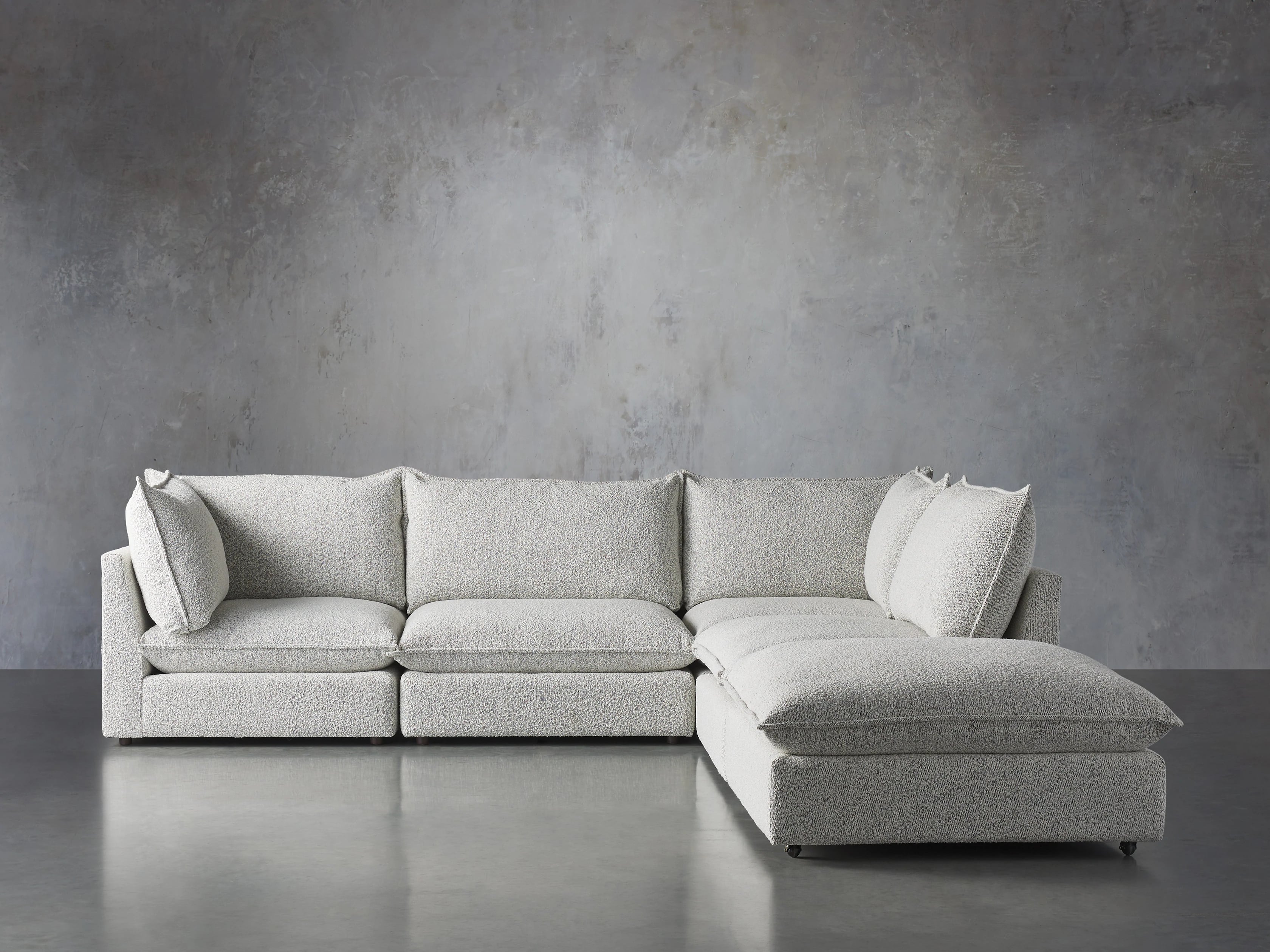 Arhaus shop sofa quality
