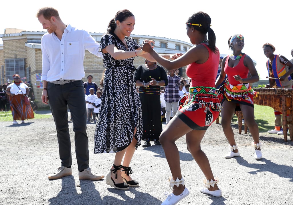 Prince Harry and Meghan Markle Dancing in Cape Town Video