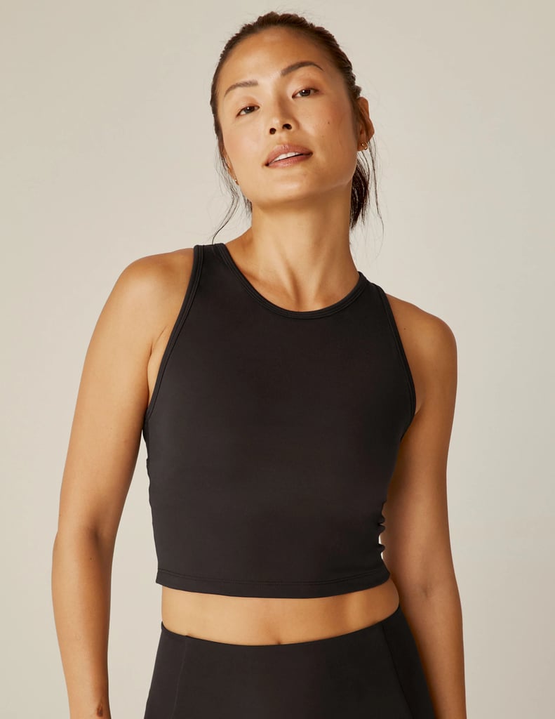 Beyond Yoga Powerbeyond Strive Cropped Tank in Black