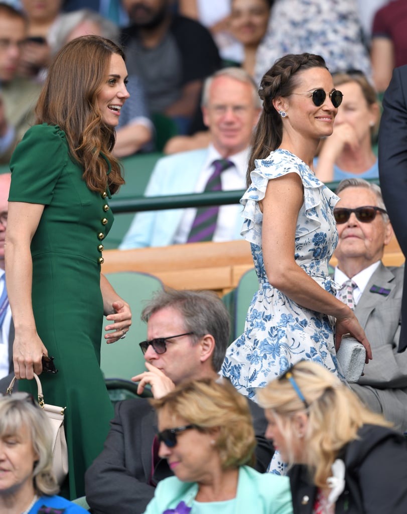 Meghan Markle and Kate Middleton at Wimbledon 2019 Pictures | POPSUGAR ...