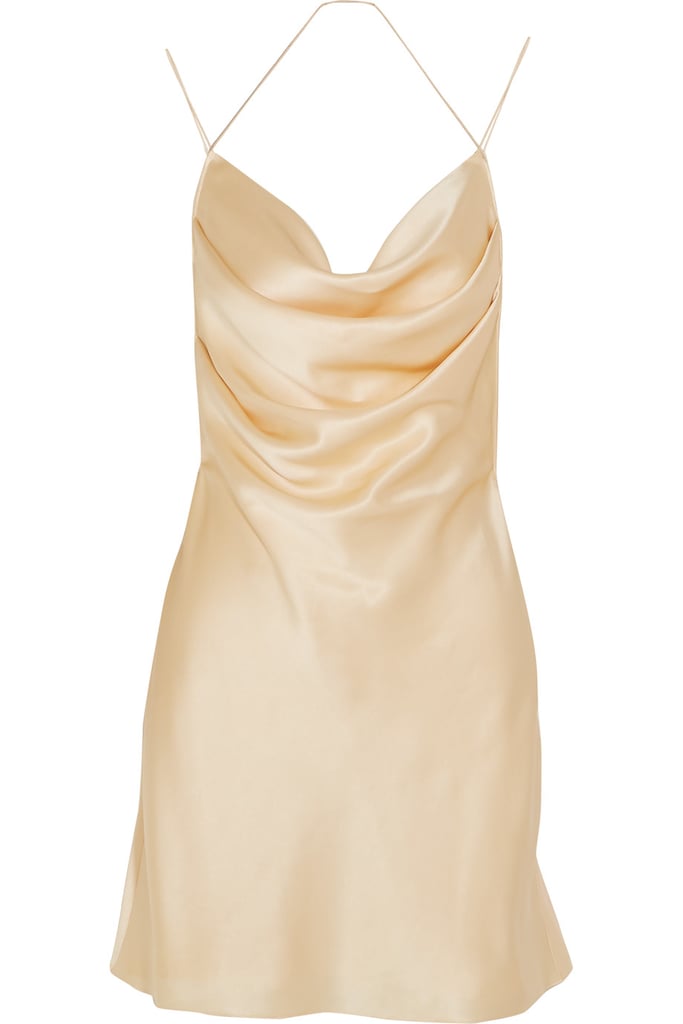 Saint Laurent Silk-Satin Dress