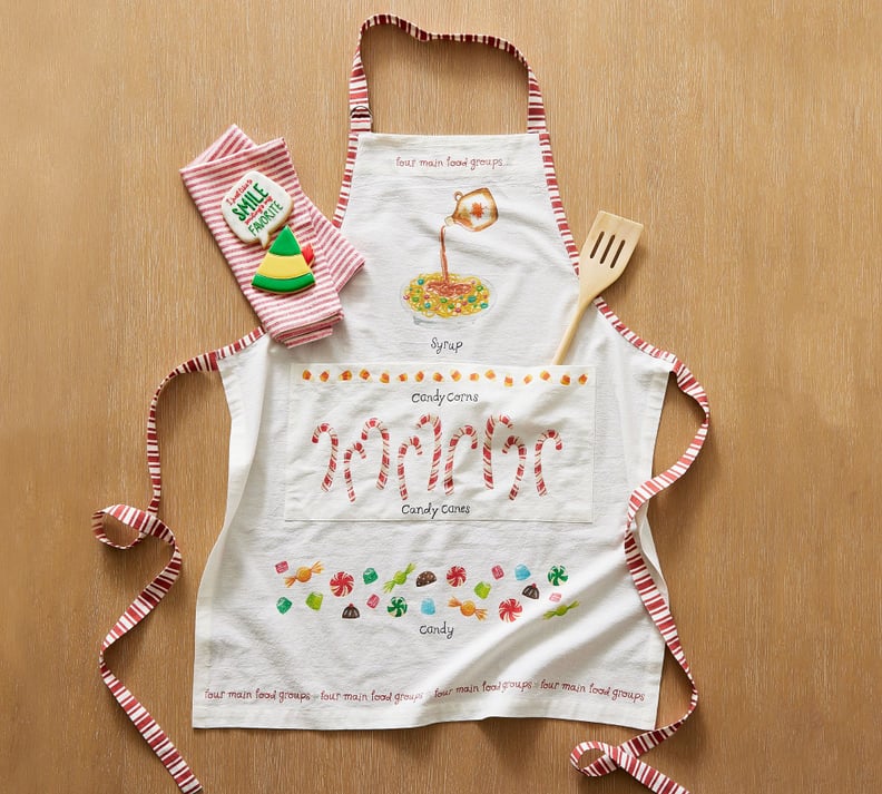 "Elf"-Inspired Apron From Pottery Barn