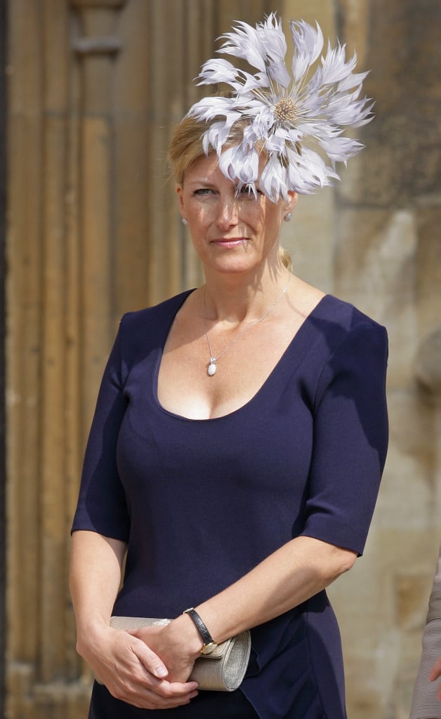Sophie, Countess of Wessex, attended an Easter service in 2011 wearing a pale lilac fascinator that looked almost like a pinwheel.