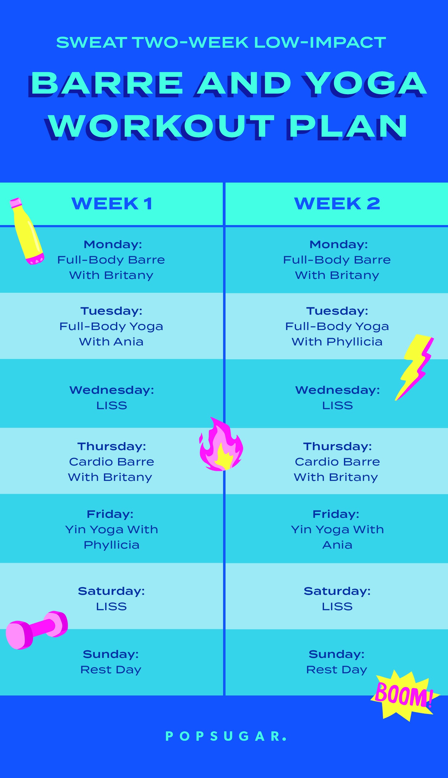 Kayla Itsines 4 Week No Equipment Workout Plan For POPSUGAR POPSUGAR 