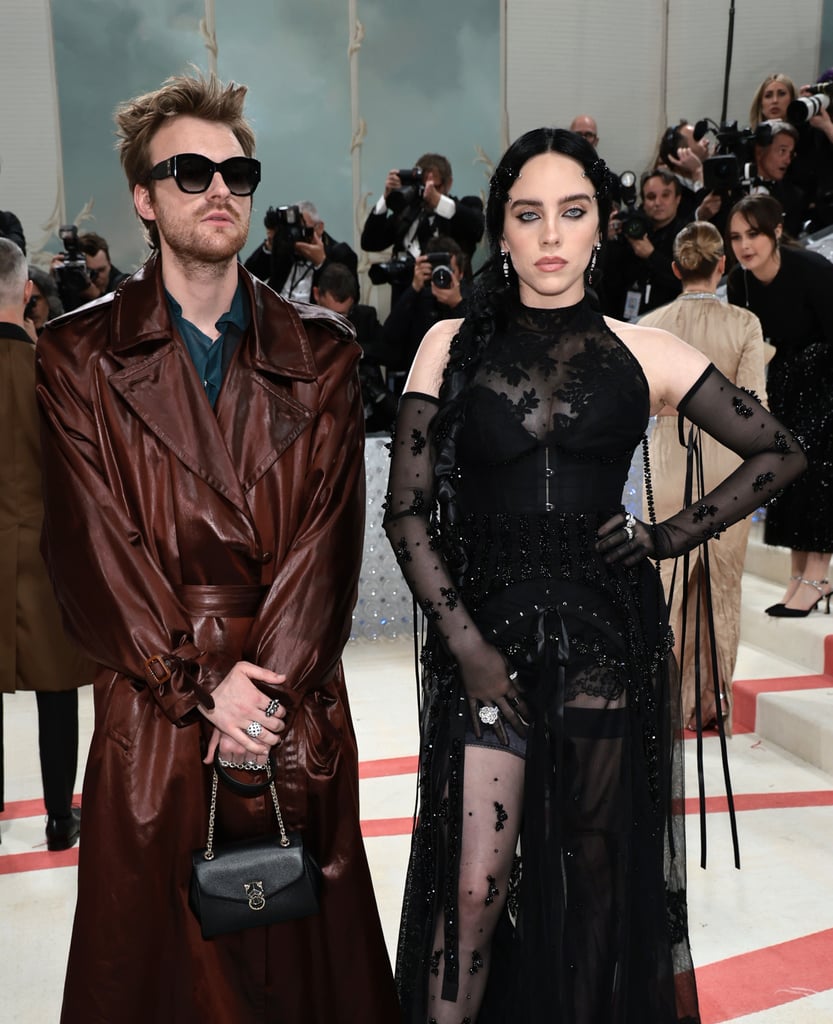 Billie Eilish and Finneas O'Connell at the 2023 Met Gala POPSUGAR