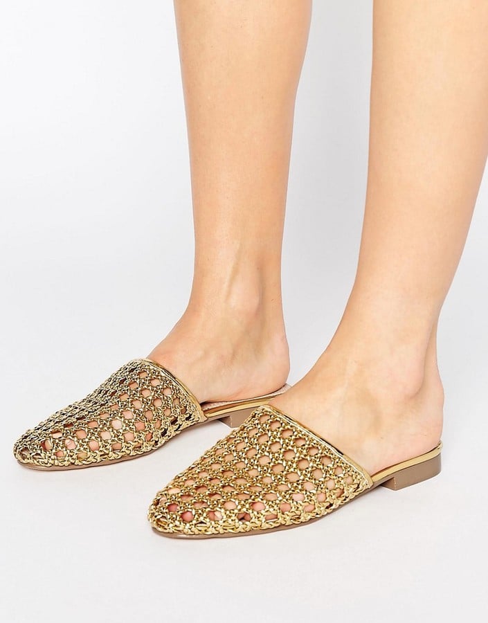asos woven mules