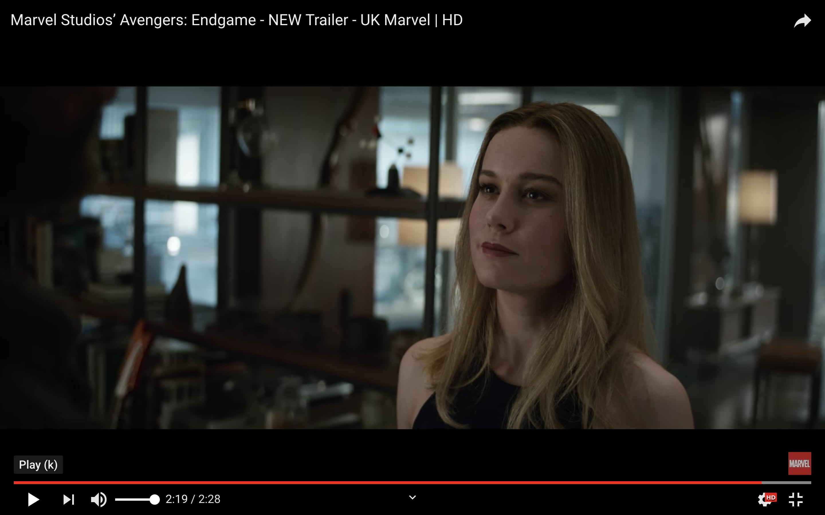 Marvel Studios' Avengers: Endgame - Official Trailer - UK Marvel