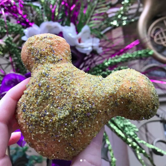 Mardi Gras Blueberry Lemon Beignets at Disneyland