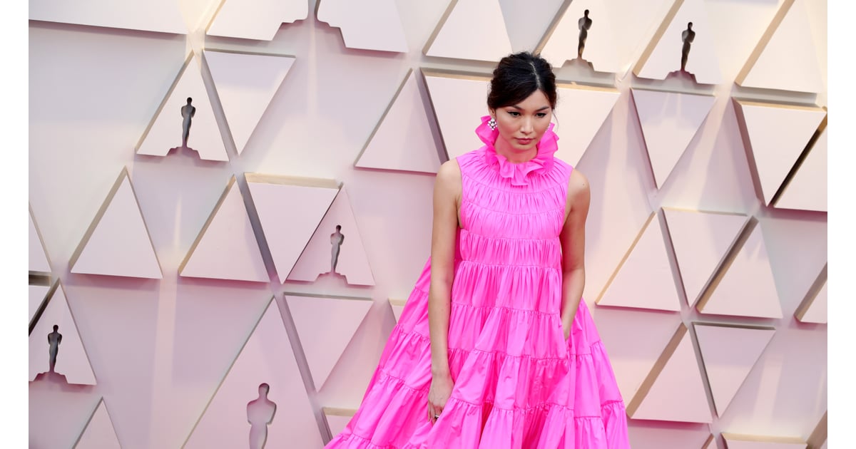 Gemma Chan at the 2019 Oscars On Wednesdays or Oscars Night We