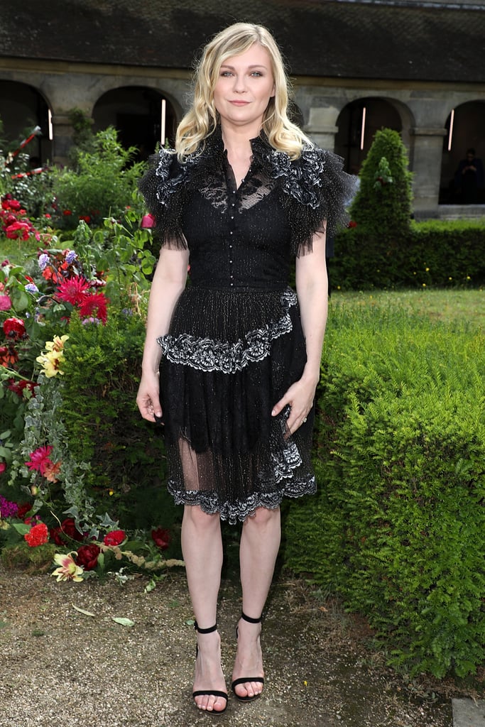 The actress attended the Rodarte Haute Couture show in Paris in July 2017.