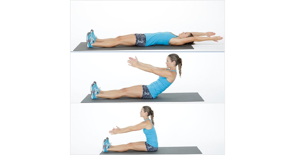 StraightLeg RollUp NoSweat 15Minute FullBody Workout POPSUGAR