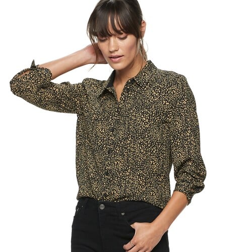 POPSUGAR Essential Button Down Shirt