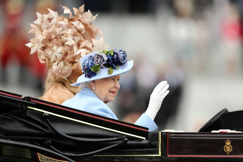 Queen Elizabeth II and Queen Maxima of the Netherlands