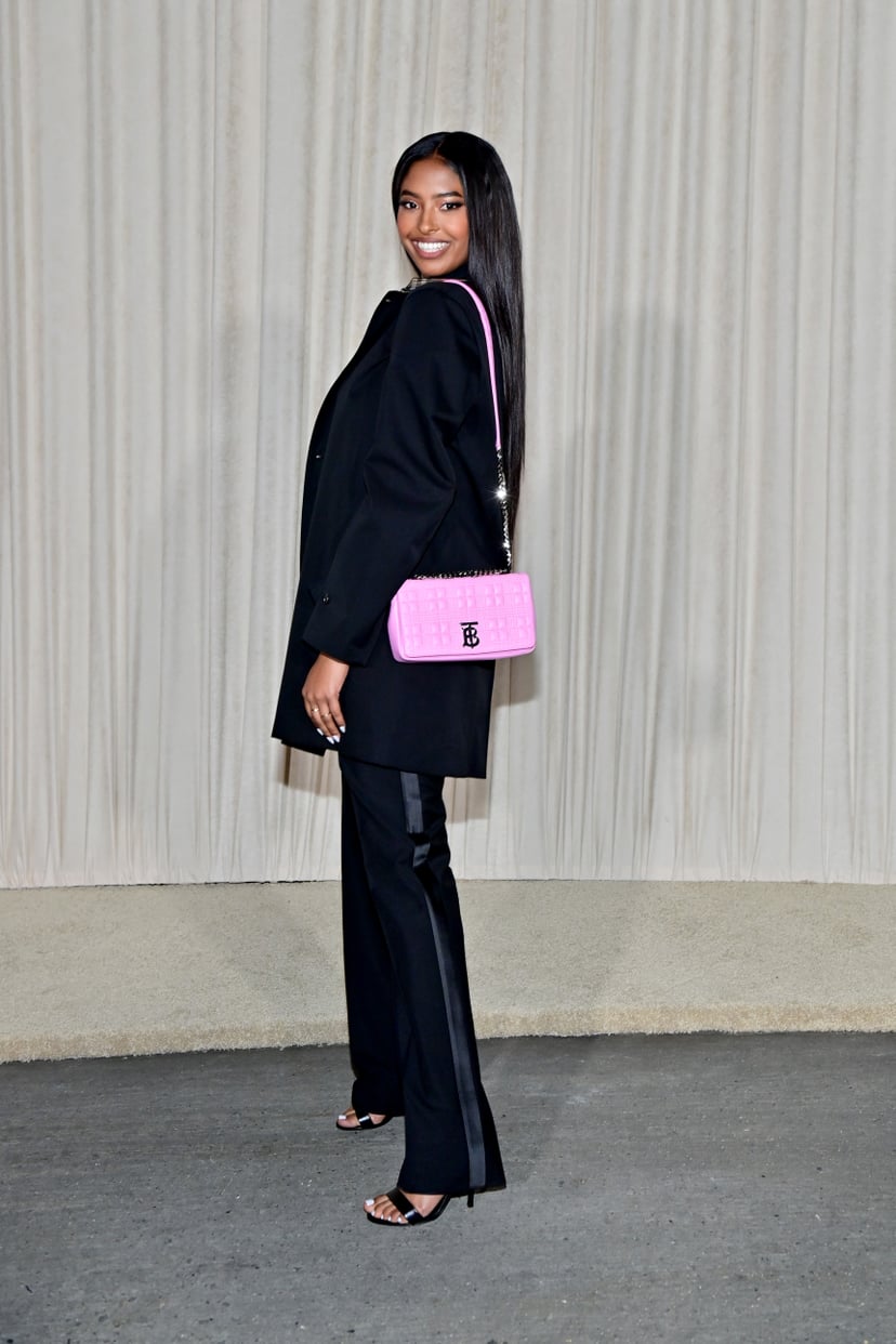 LOS ANGELES, CALIFORNIA - APRIL 20: Natalia Diamante Bryant attends a celebration of the Lola bag, hosted by Burberry & Riccardo Tisci on April 20, 2022 in Los Angeles, California. (Photo by Stefanie Keenan/Getty Images for Burberry)