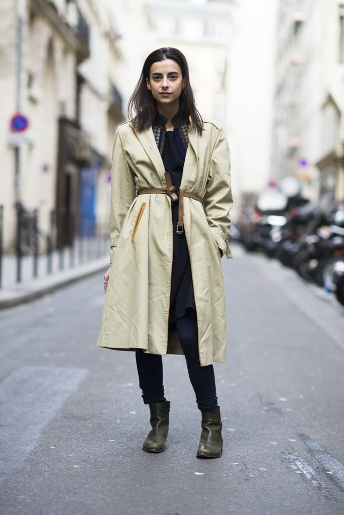 Thrown over your clothes and cinched with a knotted belt at the waist, the coat takes on one of its chicest iterations.
Source: Le 21ème | Adam Katz Sinding