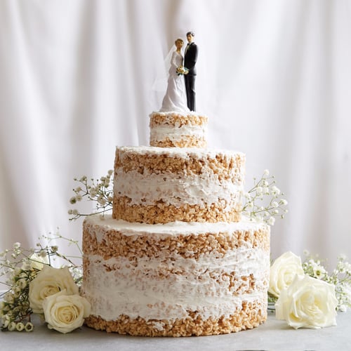 Rice Krispies Wedding Cake Rice Krispies Wedding Cake