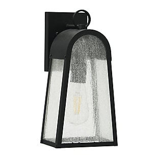Creative Co-Op Metal and Glass Outdoor Light