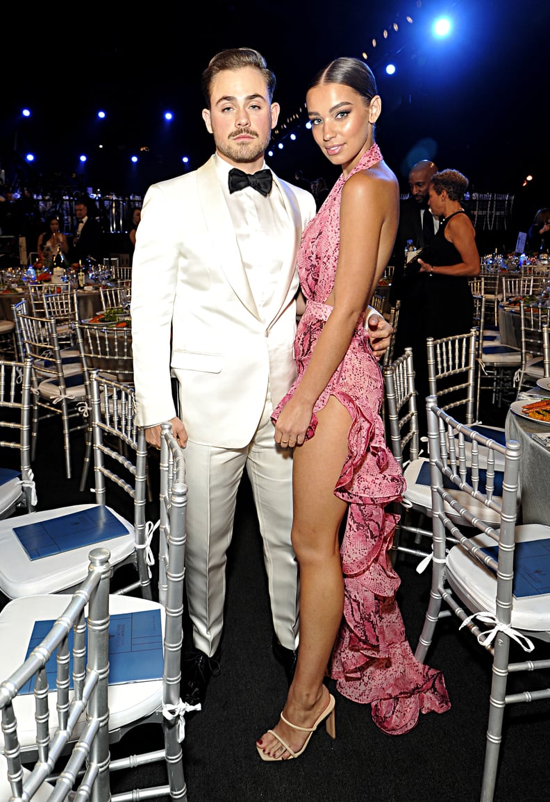 Dacre Montgomery and Liv Pollock at the 2020 SAG Awards