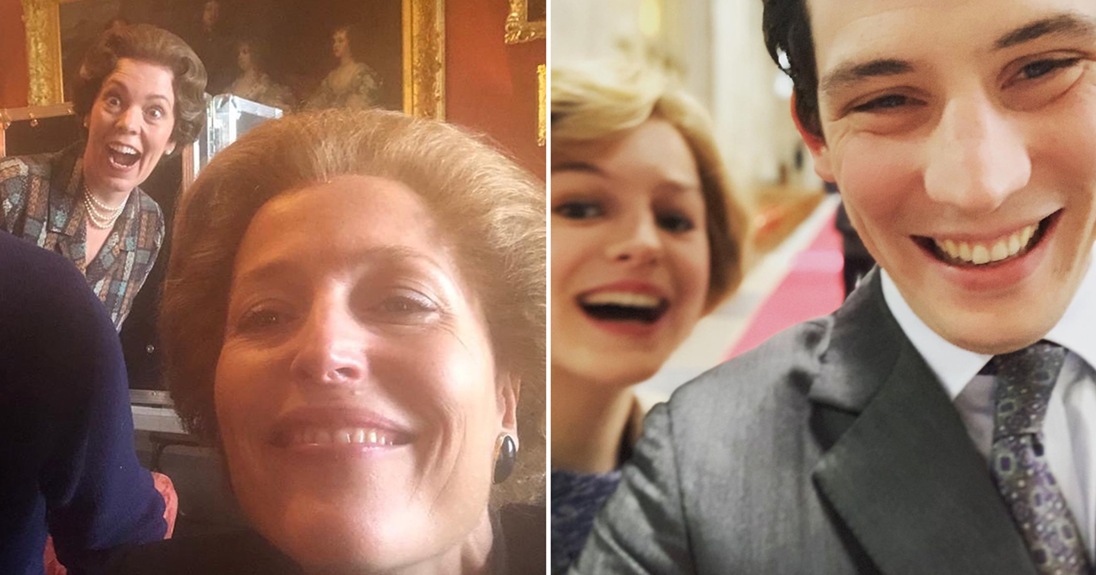 Pictures of the Crown Season 4 Cast Hanging Out POPSUGAR Celebrity