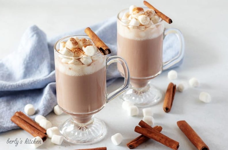 Pumpkin Spice Spiked Hot Chocolate