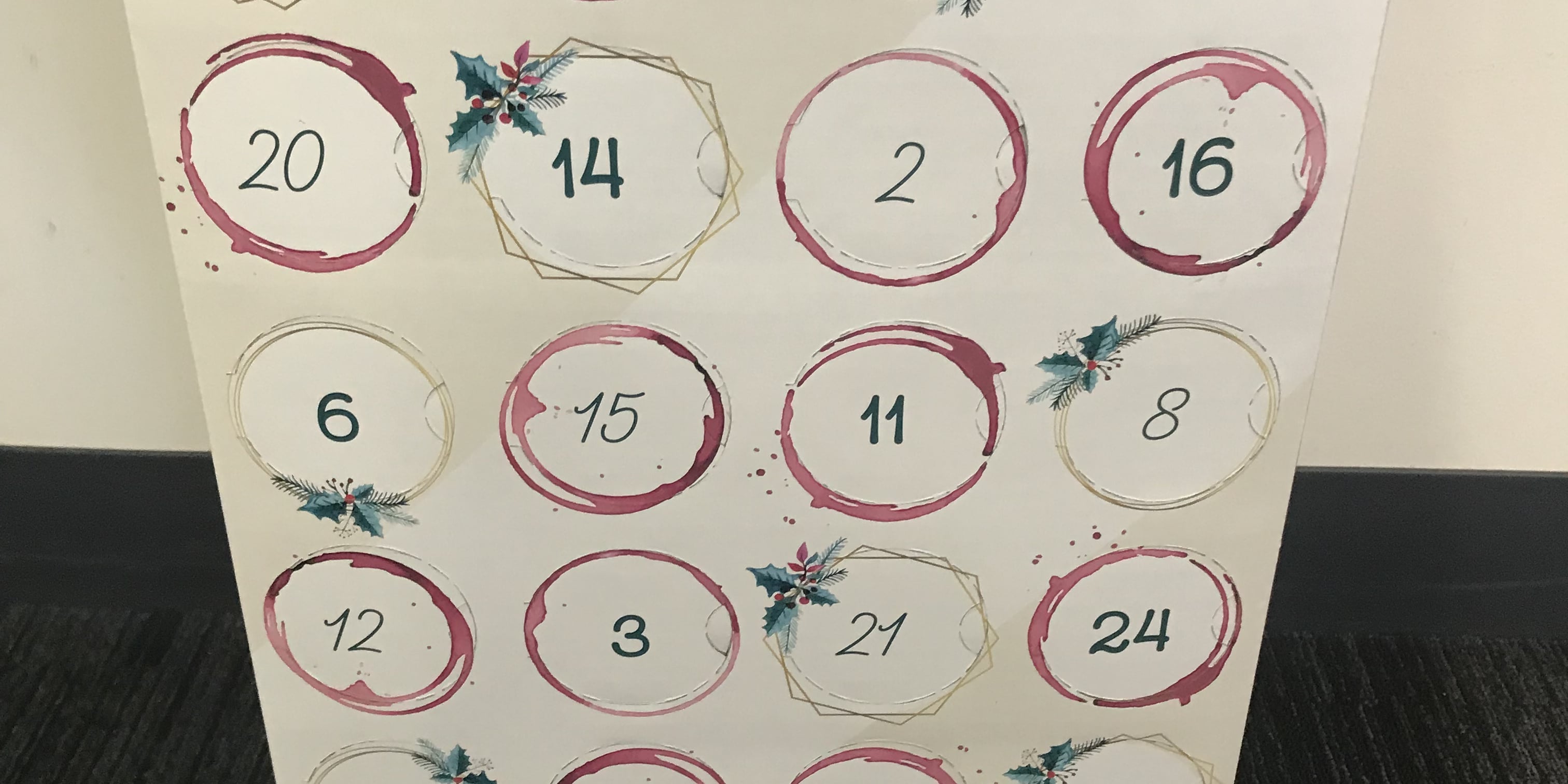 Holiday Wine Countdown Calendar at Kroger's | PS Food