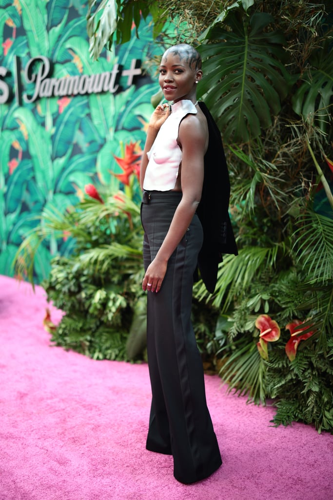 Lupita Nyong'o Wears Custom Breastplate to 2023 Tony Awards