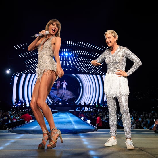 Ellen DeGeneres on Stage With Taylor Swift