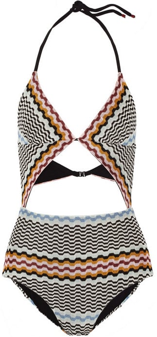 Missoni Cutout Crochet-Knit Swimsuit