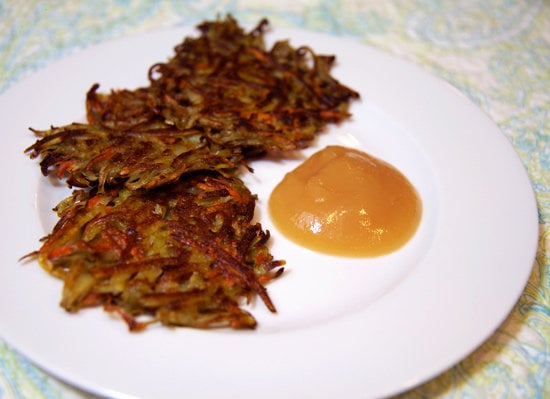 Crispy Carrot Rosemary Potato Latkes