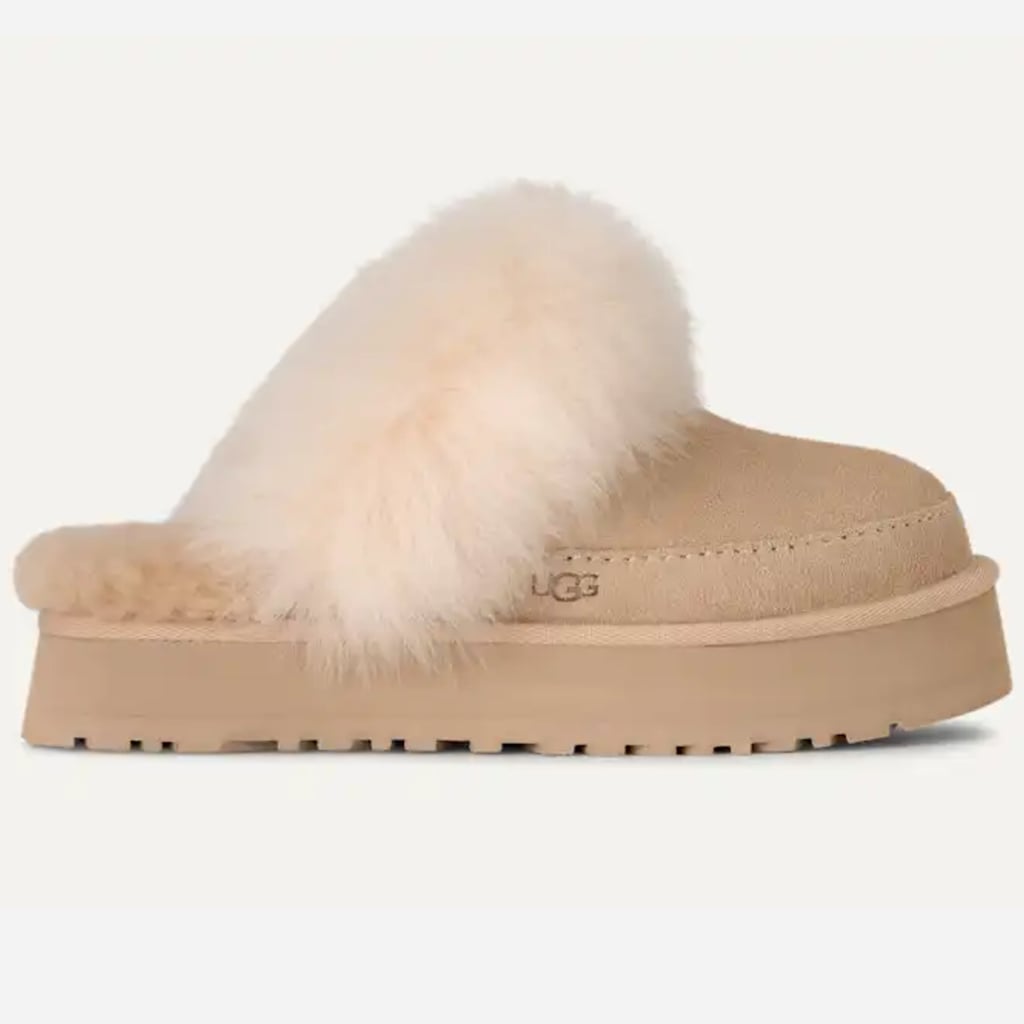 UGG Women's Disquette Chalet Slippers ($135)
"These UGGs are a must!" says the pre-teen. "They feel like tiny clouds on your feet and look good with everything." I'd wager they're just as lovable at any age, but Gen Alpha is wearing them everywhere — and the range of color options doesn't hurt, either. Choose from the neutral tan Sandcastle (pictured here), Reef Blue, or classic black.