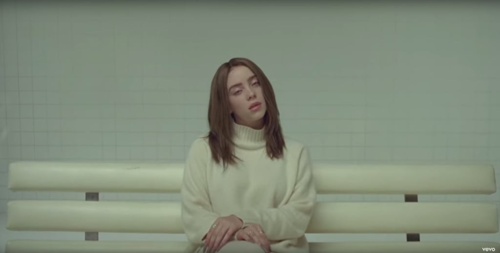 Billie Eilish With Brown Hair in the "Xanny" Music Video