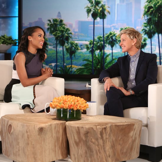 Kerry Washington on the The Ellen DeGeneres Show 2015