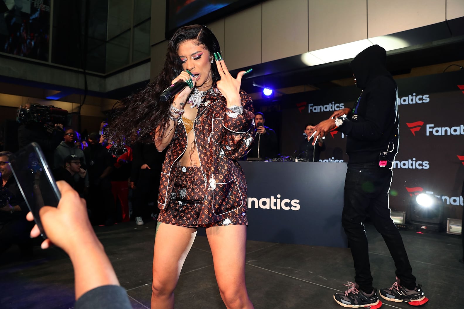 Breathtaking Cardi B Reportedly 'clashing' With Fellow Patriots Wags Ahead Of Super Bowl Lx Landscape Nature